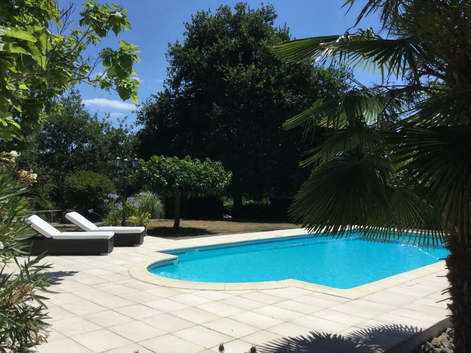 Relax on the terrace and take a dip.