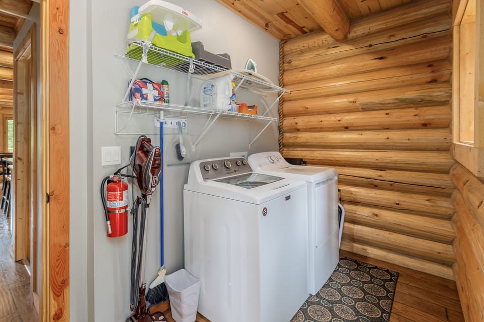 Laundry Room is on the Main Floor