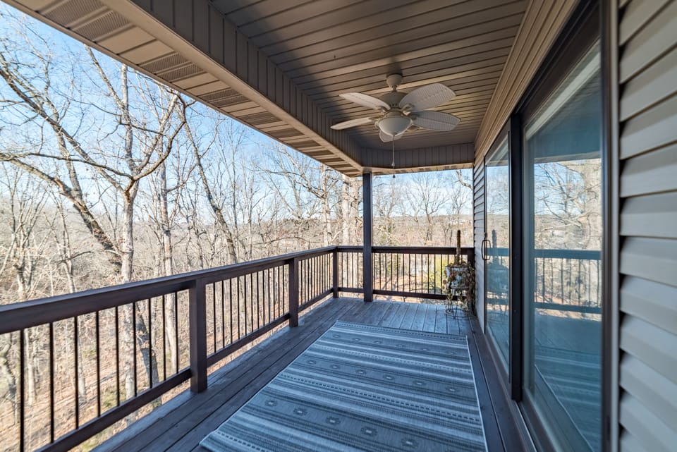 Deck off the Master Bedroom 