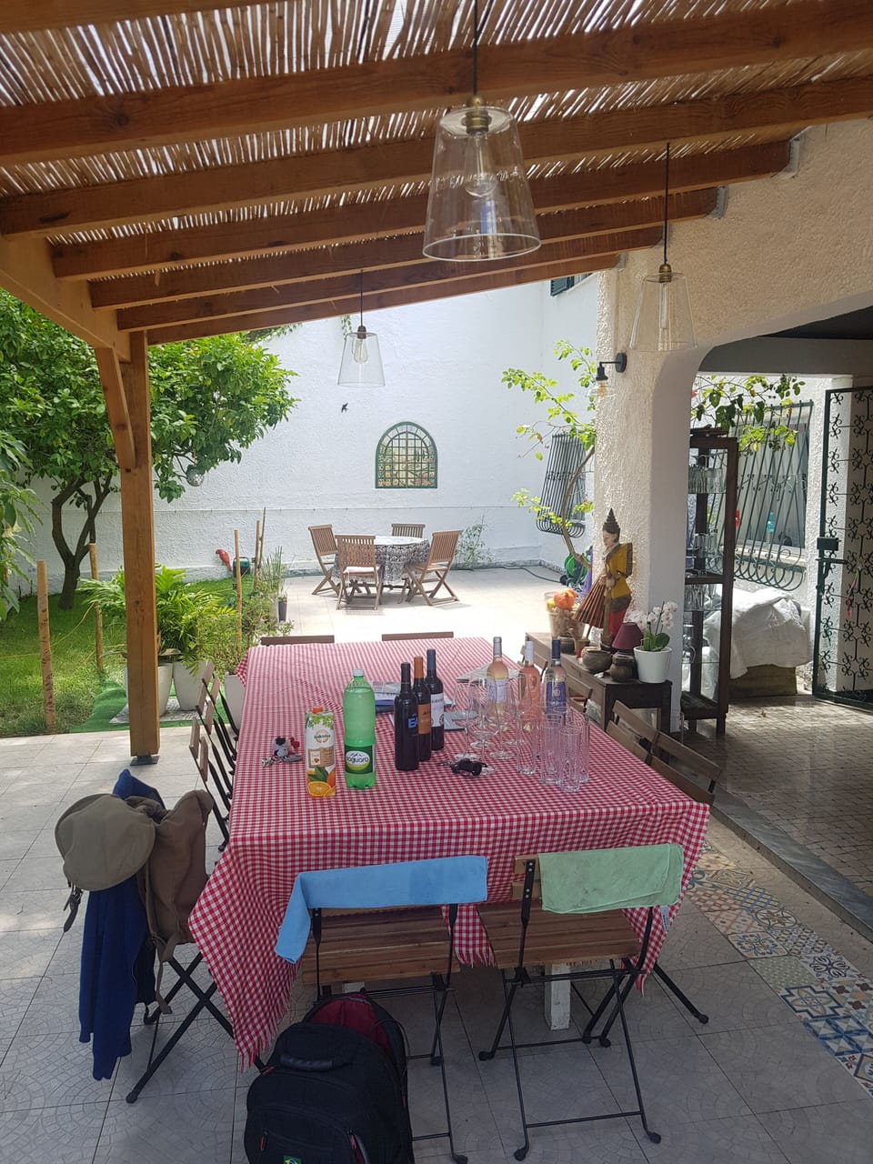Outdoor dining