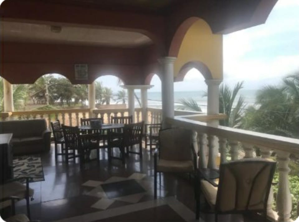 Balcony upstairs