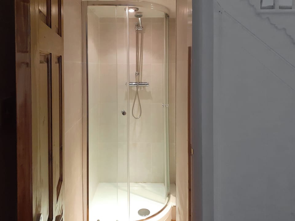 new ensuite bathroom off the ground floor double room | The View Old Coastguard Cottage, Tynemouth