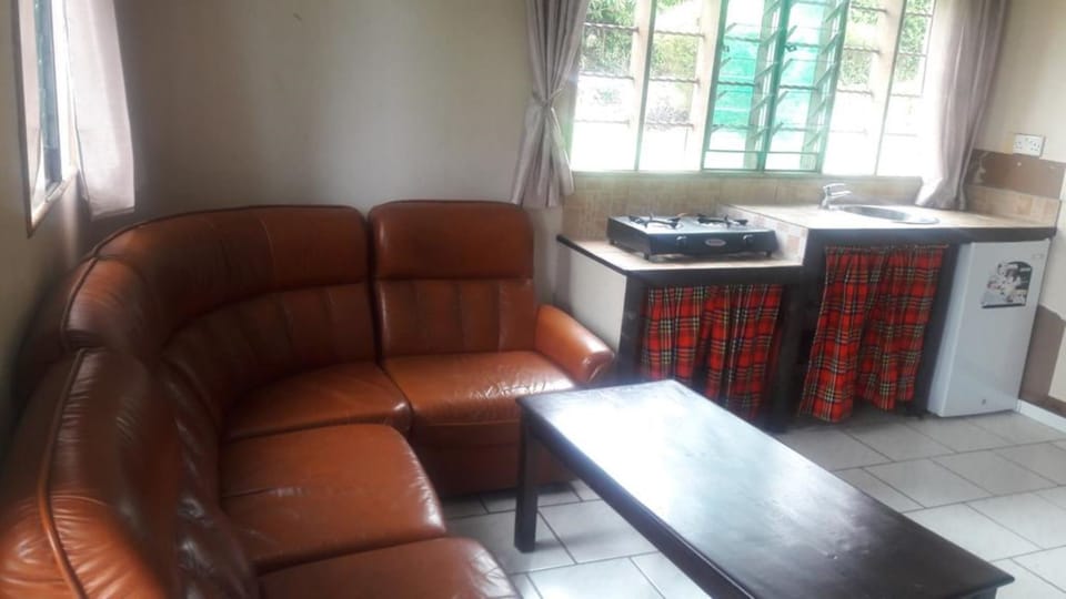 Standard Double Room | Living area | 40-inch LCD TV with digital channels, TV