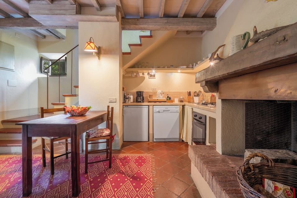 Apartment, 1 Bedroom, Garden View (Lilli) | Private kitchen | Full-size fridge, microwave, stovetop, dishwasher