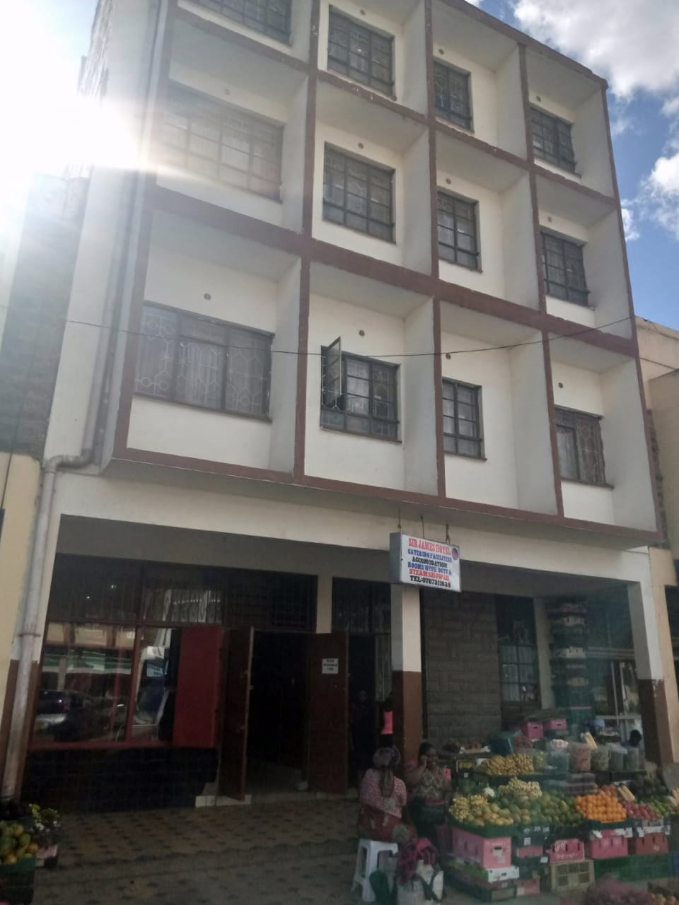 Front of property