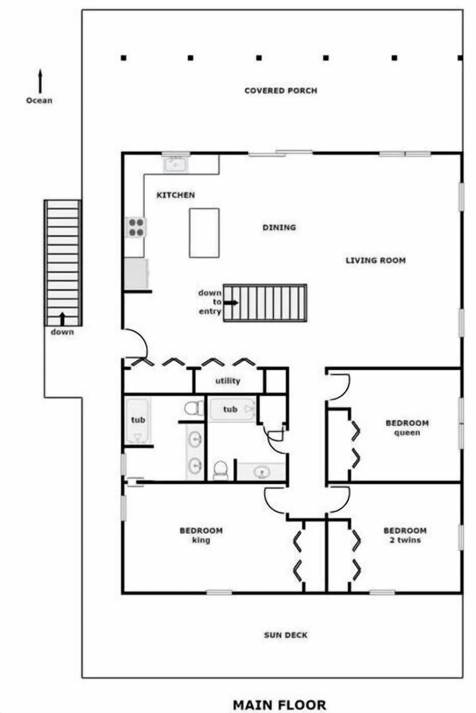 Beachnutz Floor Plan