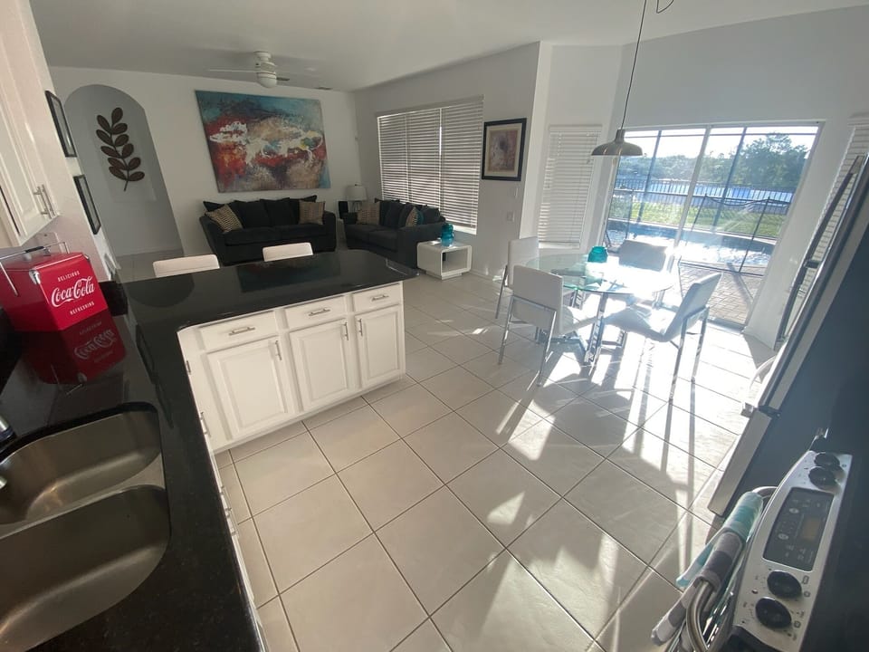 Kitchen with a view
