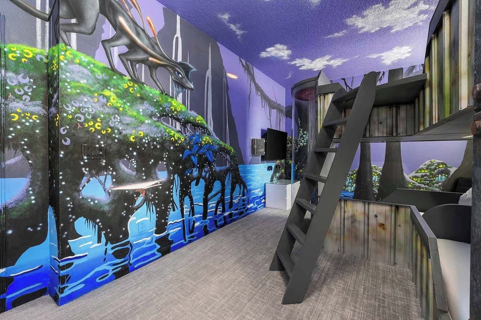 Sci-Fi Adventure *Theme Room* 1 on Second Floor