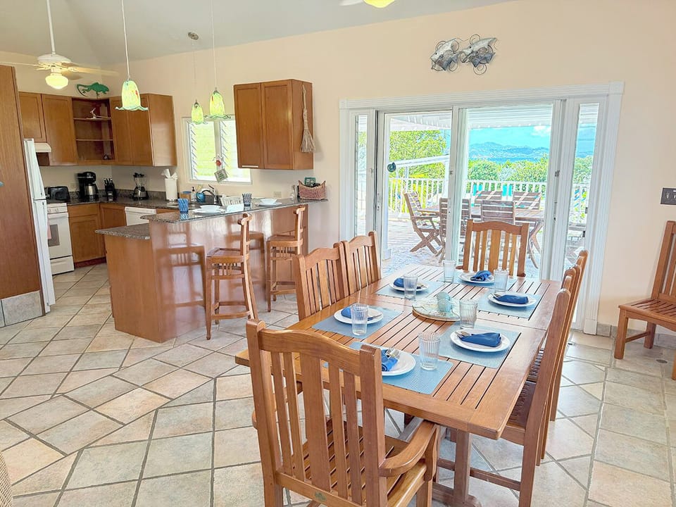 Your kitchen and dining area