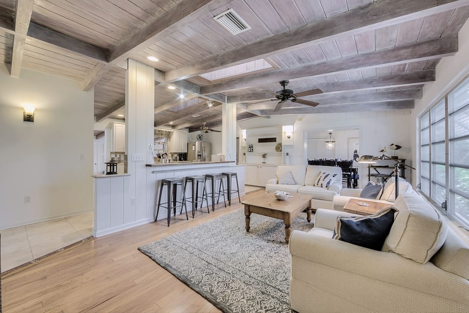 The Great room, Galley,  Breakfast Bar, and Dining area