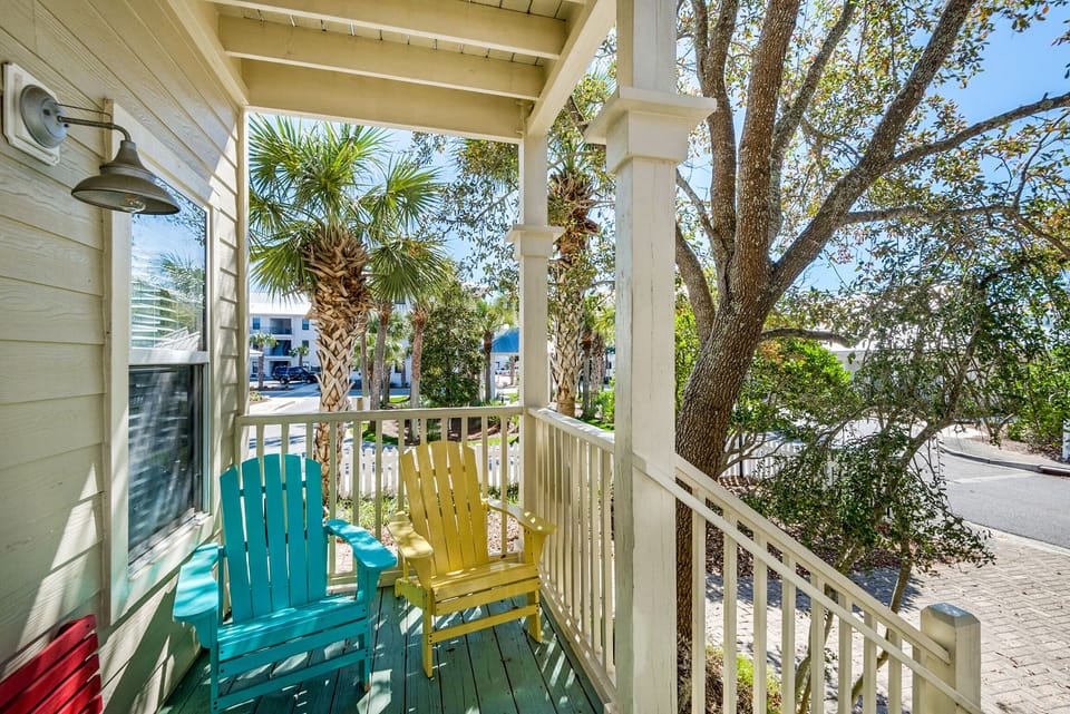 Chihuahua Flats front porch