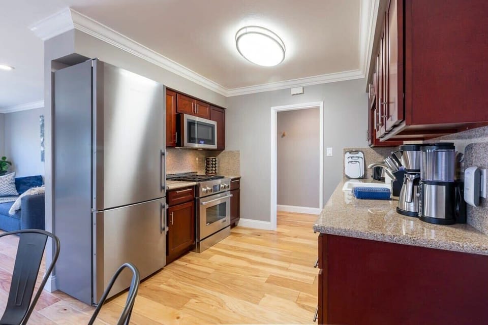 Fully equipped kitchen with all cooking essentials