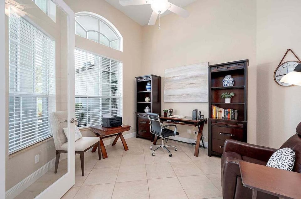Den with Office