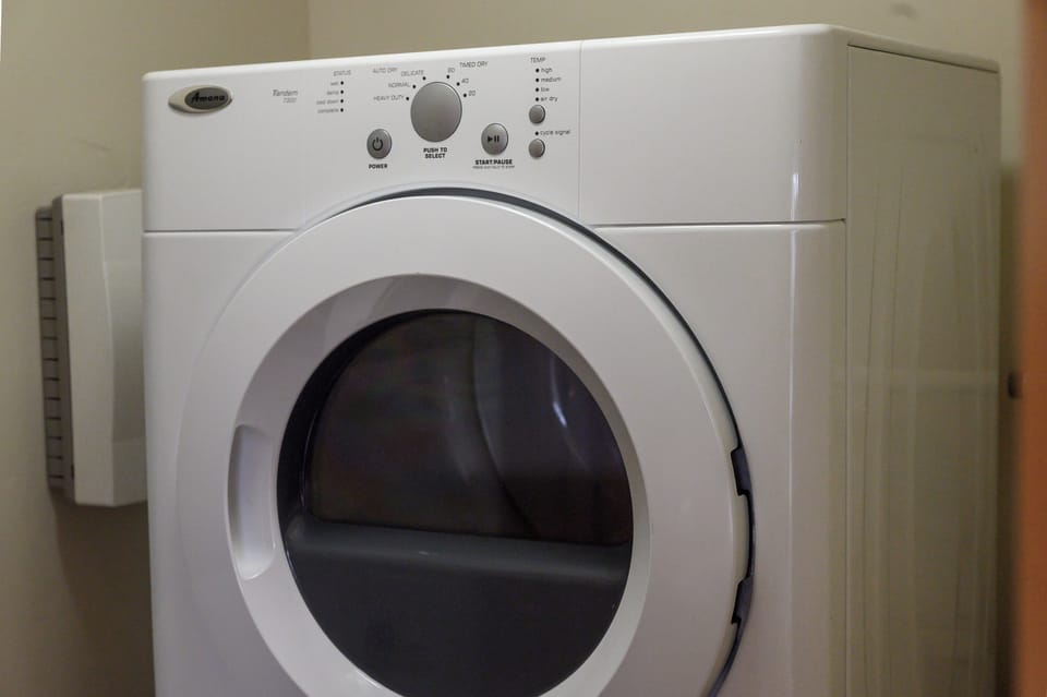 Keep your clothes fresh with convenient in-unit laundry facilities, making your stay comfortable and hassle-free.