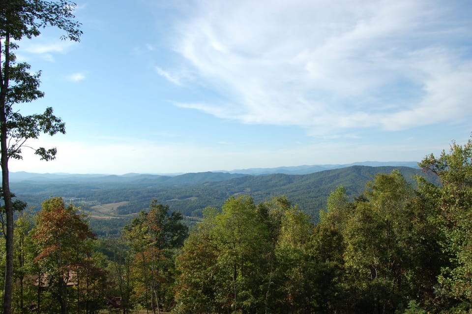 The view from our top deck