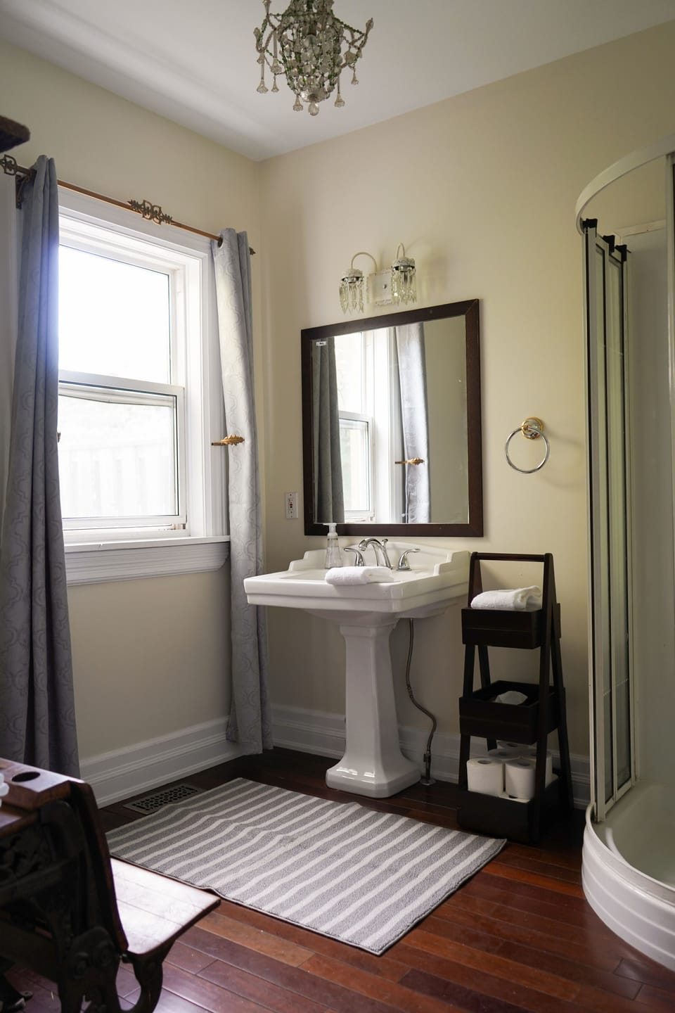 Bathroom with shower 