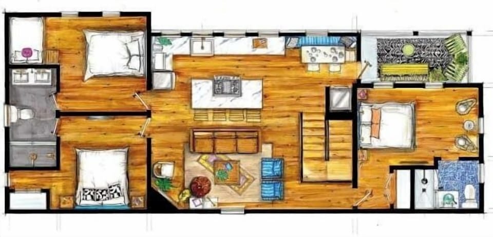 Floor Plan (Hand Drawn!)