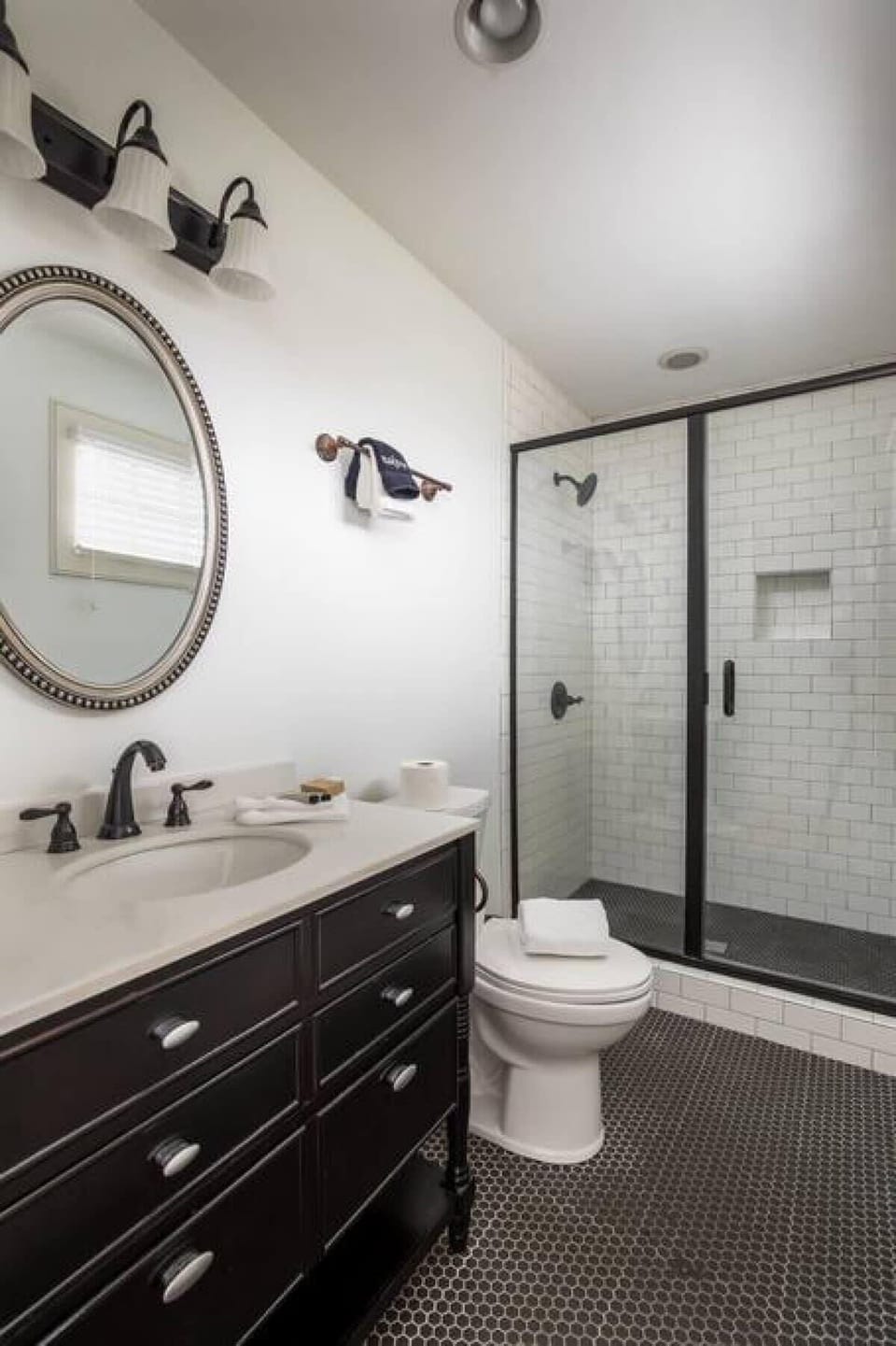 Bathroom 1: Walk-in shower