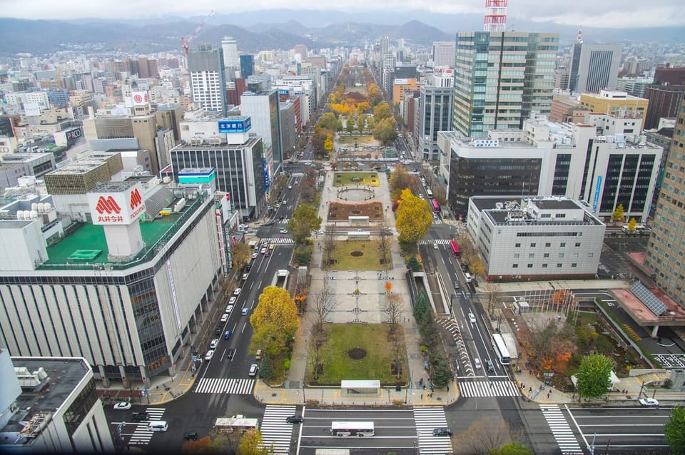 Odori Park (5 minutes walk)