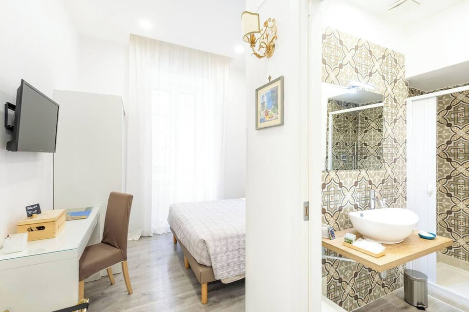 Standard Double Room (Iris) | Premium bedding, down comforters, memory foam beds, in-room safe