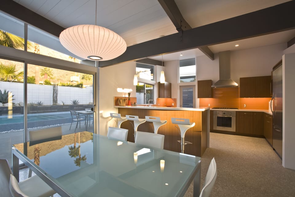 View to kitchen