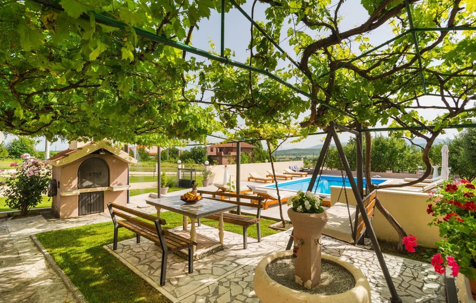 outside