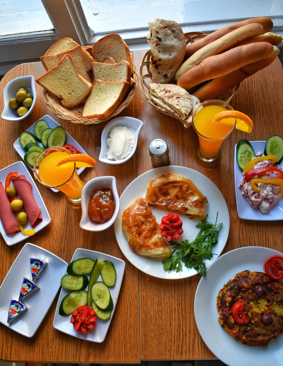 Free daily local cuisine breakfast