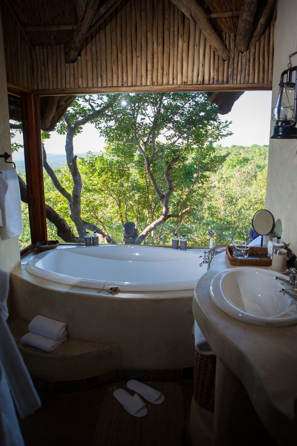 Exclusive Suite, 1 King Bed | Bathroom | Separate tub and shower, deep soaking tub, hair dryer, bathrobes