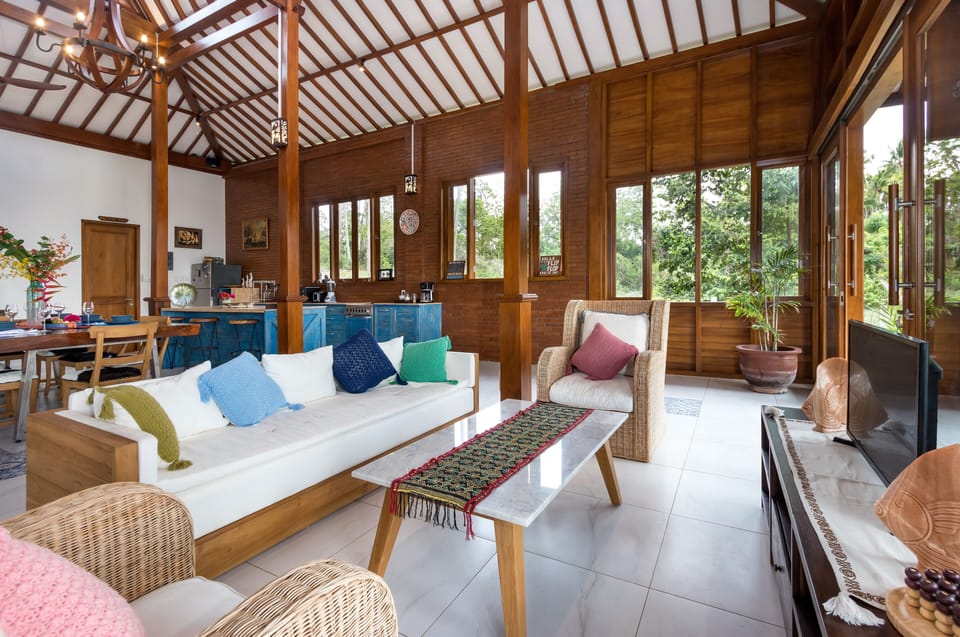 Villa, 2 Bedrooms | Living area | LCD TV, DVD player