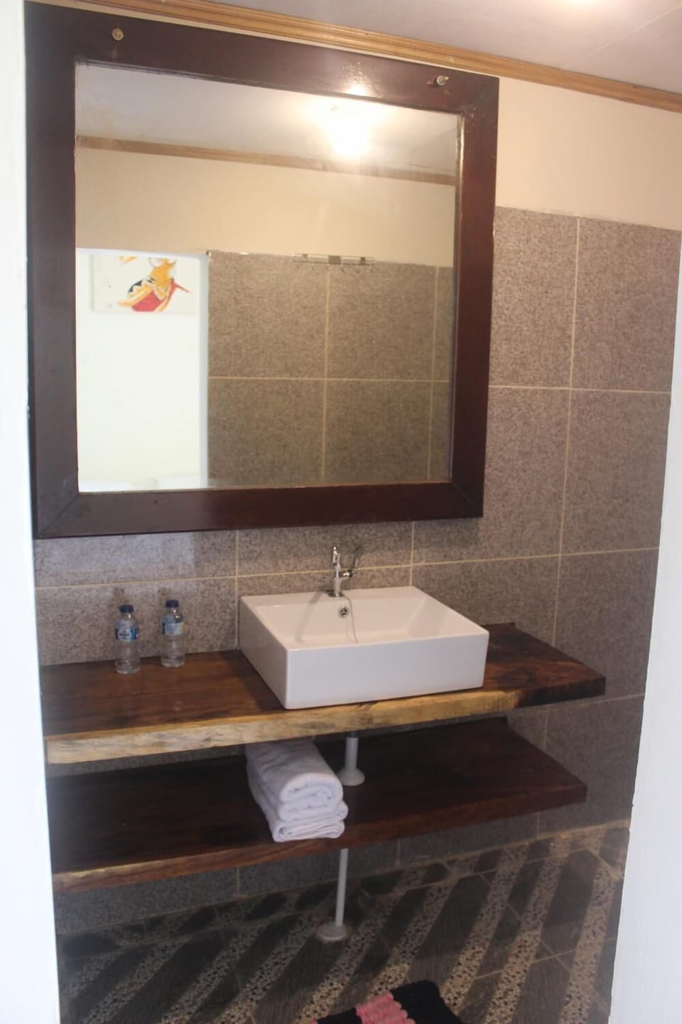 Shower, towels