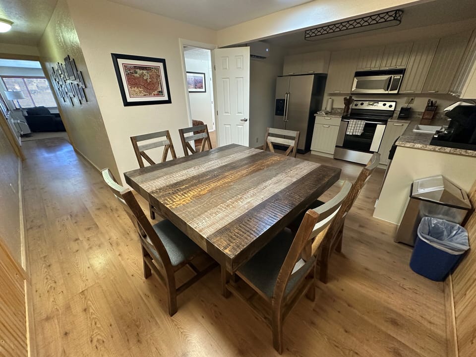 Family Apartment (Motel) (No Pets) | Private kitchen | Coffee/tea maker, mini-fridge