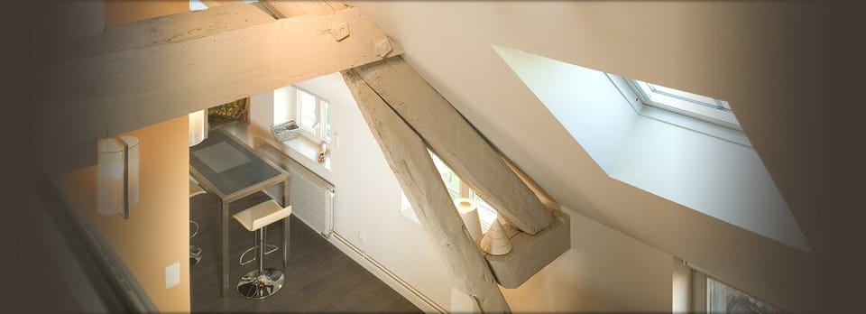 Loft | Living area | Flat-screen TV