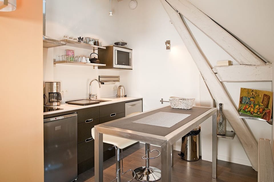 Loft | Private kitchen | Highchair, cookware/dishes/utensils