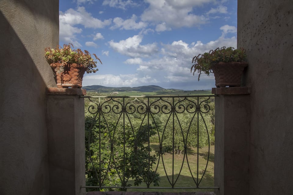 From the balcony