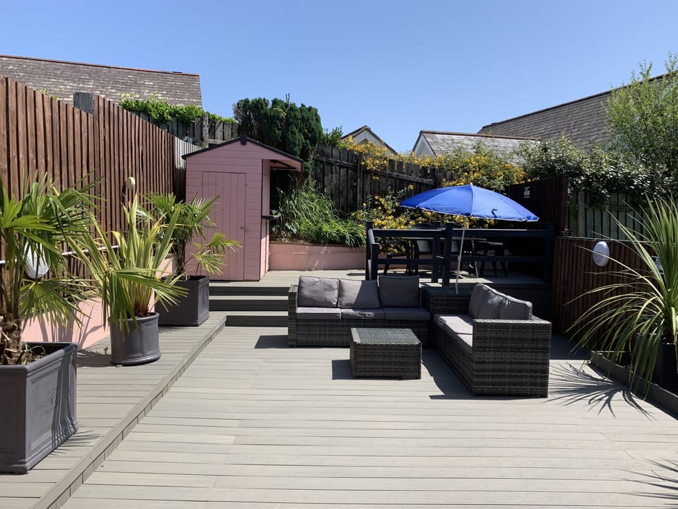 Newly renovated garden