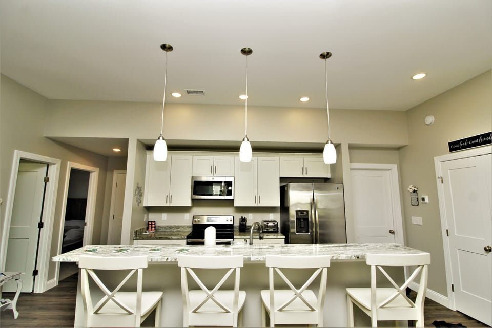 Kitchen on Second Level 