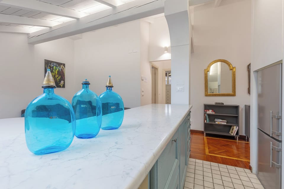 Apartment, 1 Bedroom | Private kitchen | Fridge, stovetop, dishwasher, espresso maker