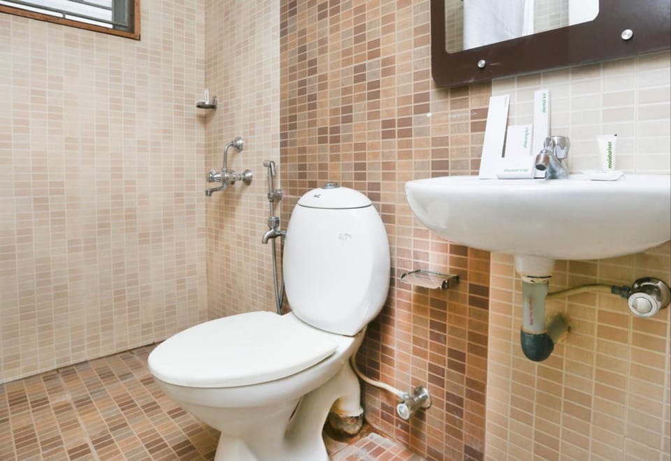 Deluxe Double Room | Bathroom | Shower, towels, soap, shampoo
