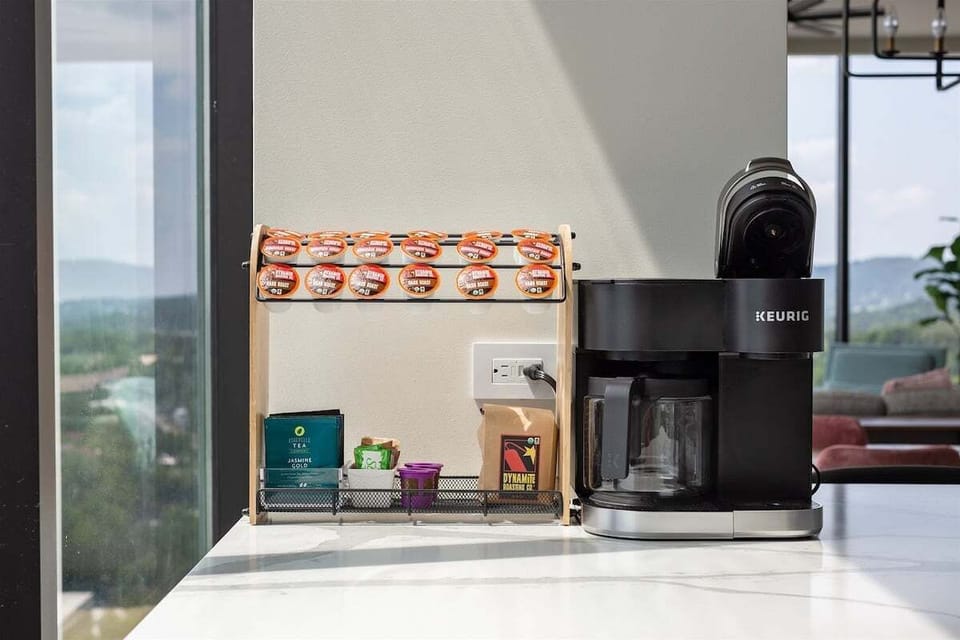 Keurig Duo featuring local coffee and tea