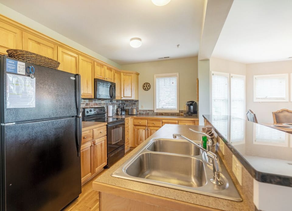 Kitchen--- Fully Equipped, Open Floor Plan