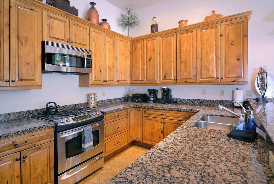 Spacious kitchen