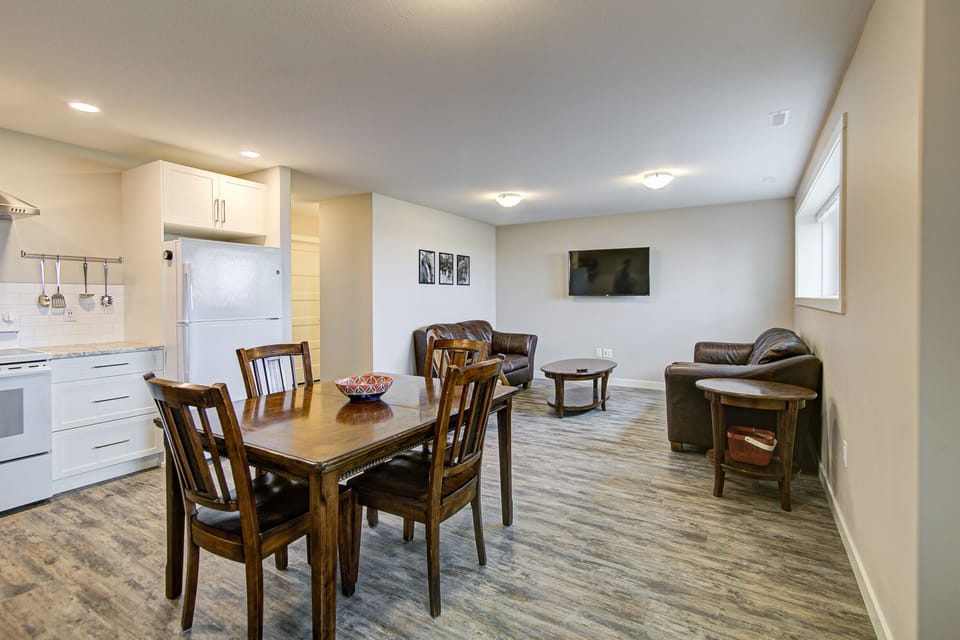 Open Concept kitchen/dining/living room