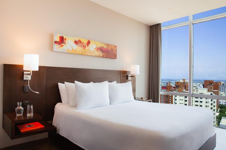 Down comforters, minibar, in-room safe, desk