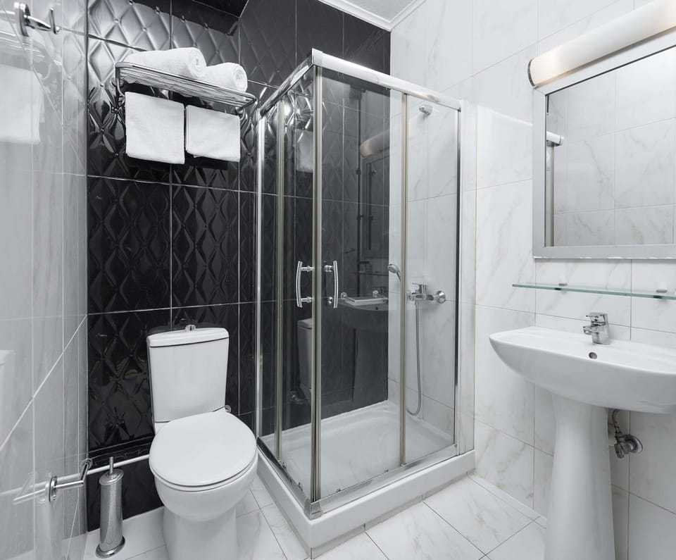 Double or Twin Room | Bathroom | Shower, free toiletries, hair dryer, towels