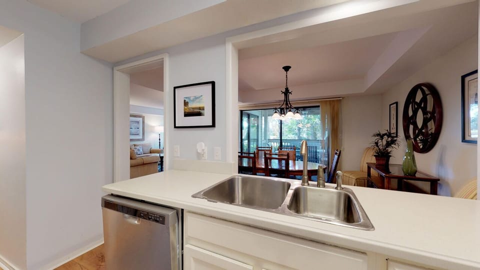 Kitchen with Pass-Through Window