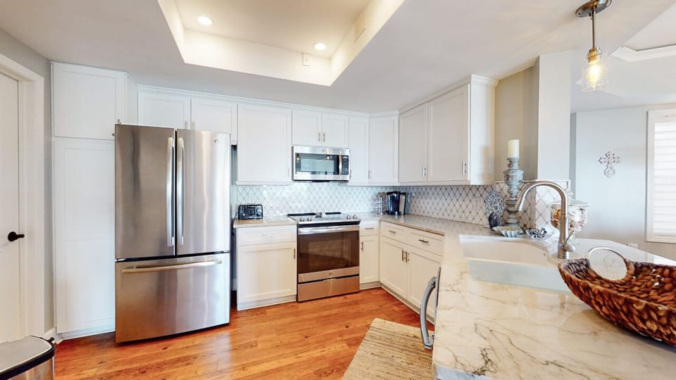 Gourmet Kitchen with Stainless Appliances