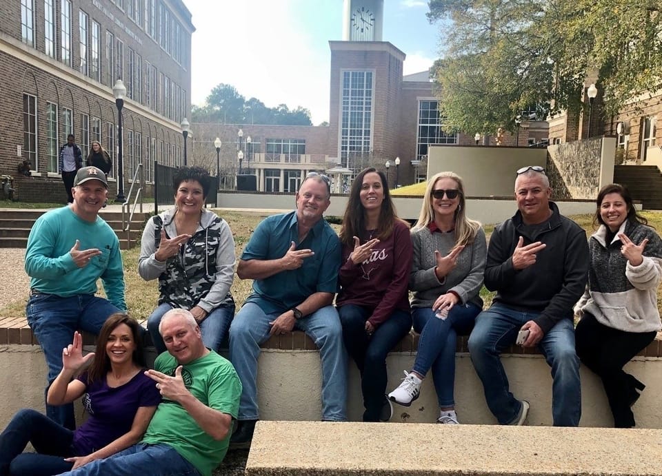 Guests from class of 1989 and 1990 from SFA!