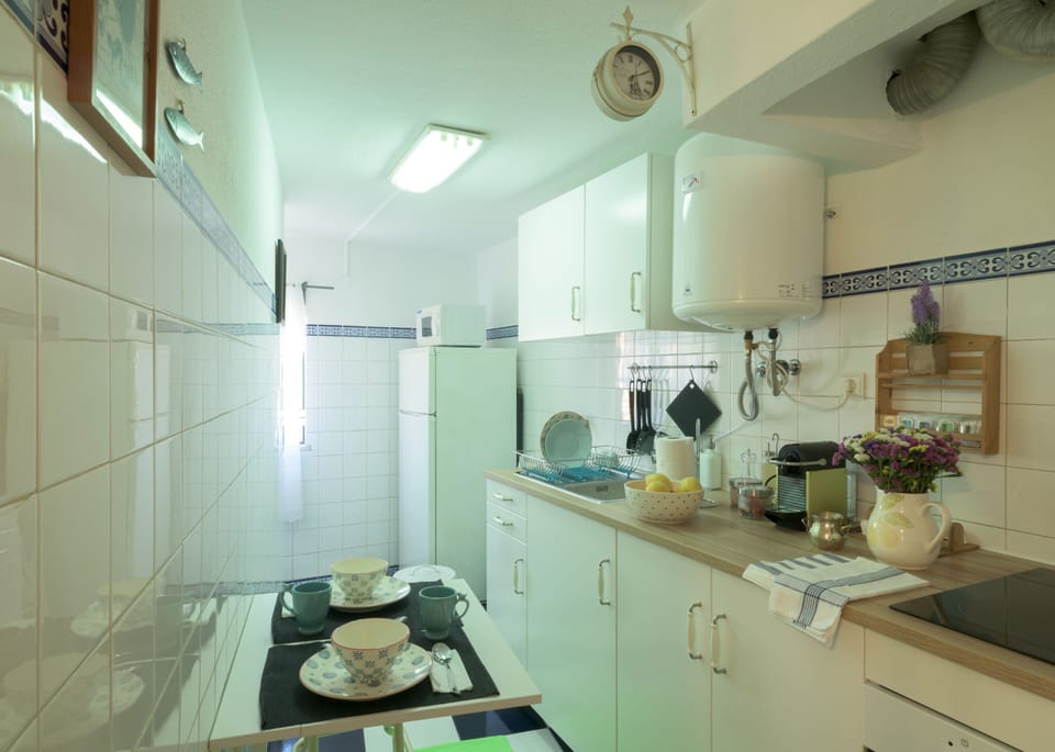 Apartment, 1 Bedroom | Private kitchen | Full-size fridge, microwave, stovetop, espresso maker