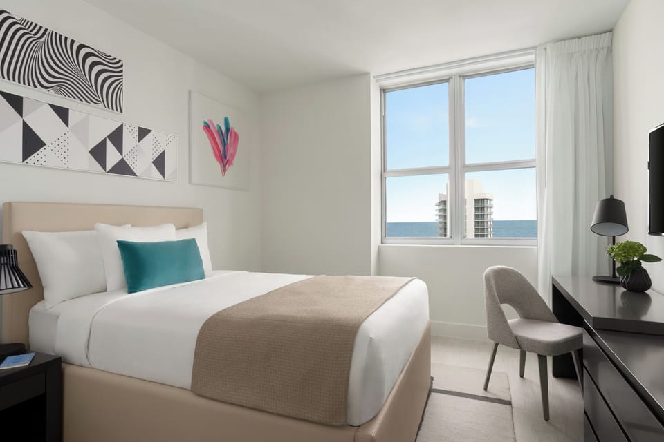 Premium bedding, in-room safe, individually decorated, desk