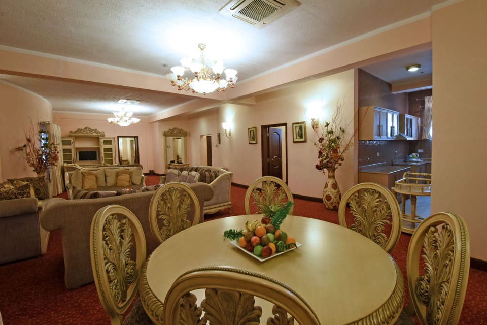 Presidential Suite, 2 Bedrooms | Private kitchen | Fridge, coffee/tea maker, electric kettle
